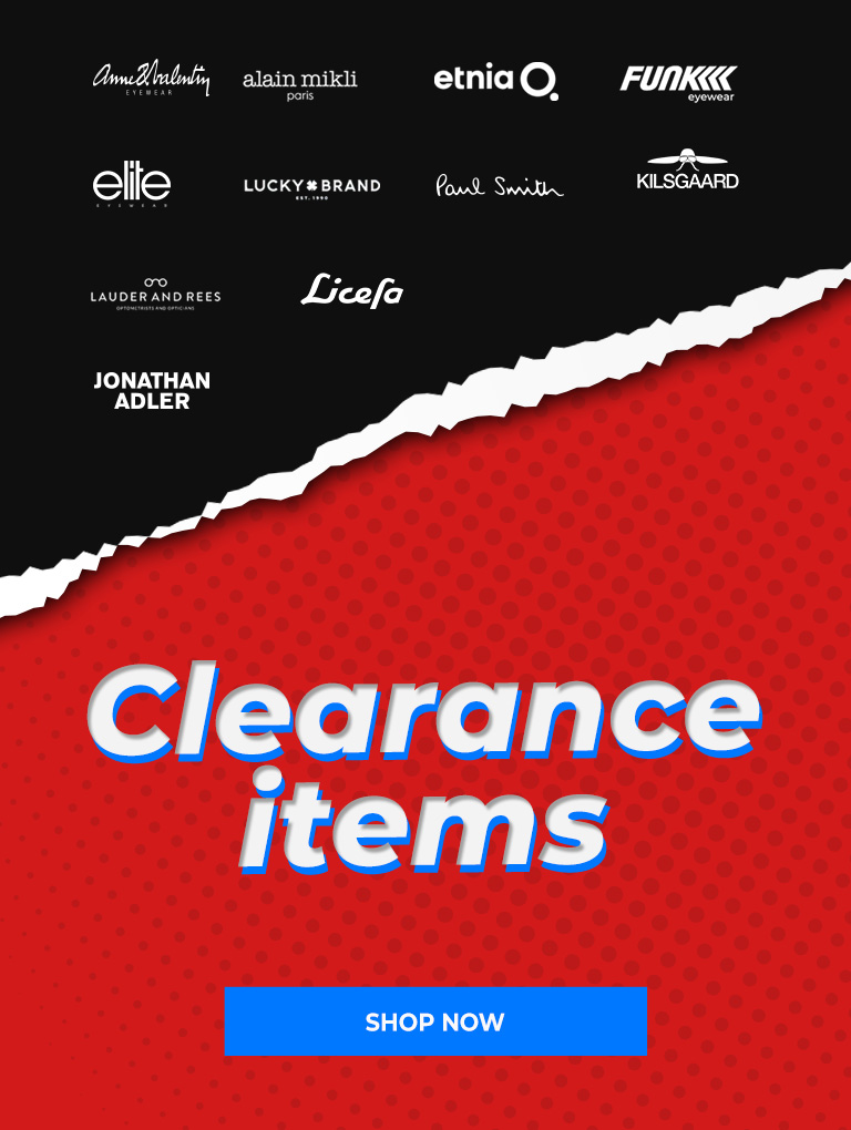 Clearance items!